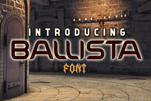 Ballista Display Font for Bold Digital Experiences