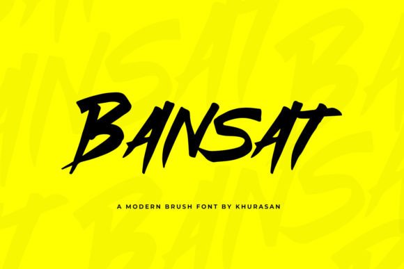 Bansat Font for Handmade Crafters and Small Shop Owners