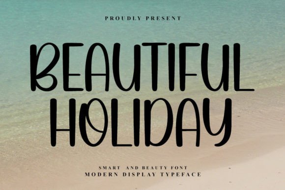 Beautiful Holiday: A Display Font for Elegant Web Design