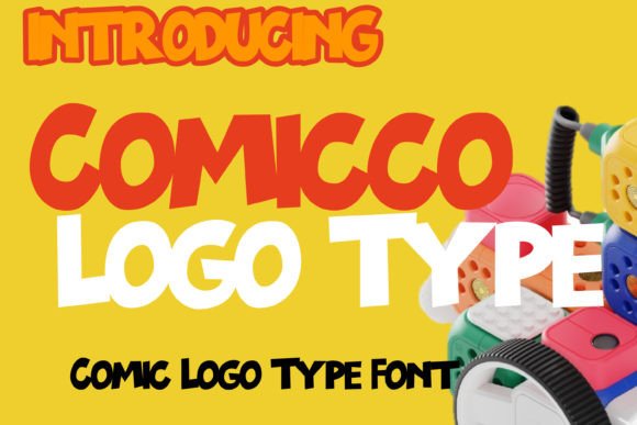 Comicco Logo Type for Playful Campaign Design
