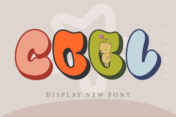 Coolsummer Display Font: A Bold All-Caps Typeface for Marketing Campaigns
