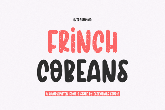 Frinch Cobean Display Font: Handwritten Style for Modern Campaigns