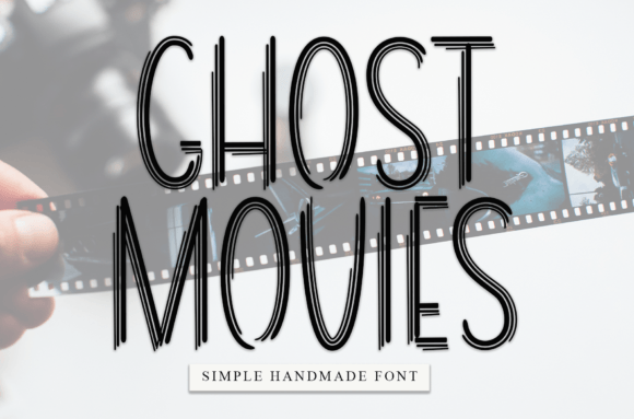 Ghost Movies Font: A Display Typeface for Campaigns