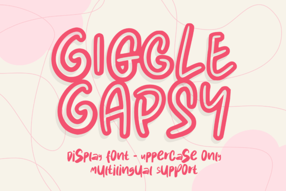 Giggle Gapsy Font Review for Playful Kid-Centric Branding
