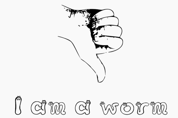 I Am a Worm: A Bold Display Font for Experimental Branding