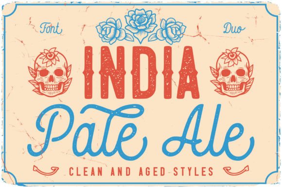 India Pale Ale Brings Vintage Label Charm to Handmade Product Design