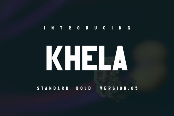 Khela Font Brings Bold Presence to Editorial Design