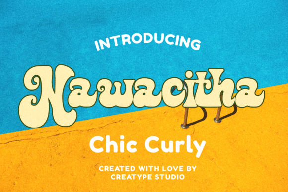 Nawacitha: A Bold Vintage Display Font for Digital Projects