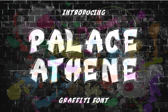 Palace Athene: A Whimsical Display Font for Crafters
