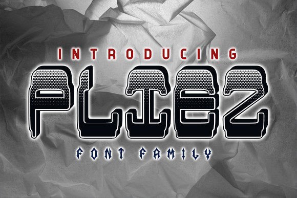 Pliez Display Typeface for Editorial Design and Publication Branding
