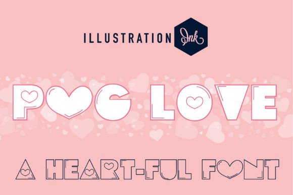 Pog Love Font: Video-Game Valentine Typeface for Campaigns
