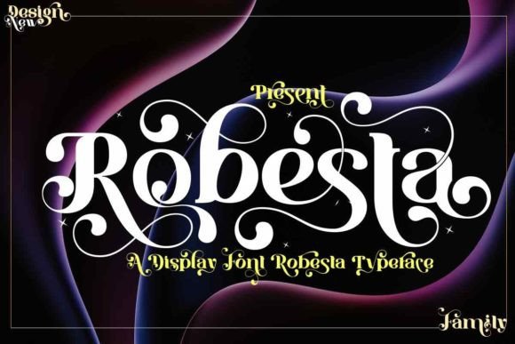 Robesta Display Font for Luxury Campaign Visuals