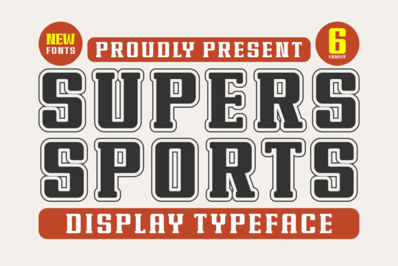 Supers Sports Font Review: Bold Display Typeface for Small Business Branding