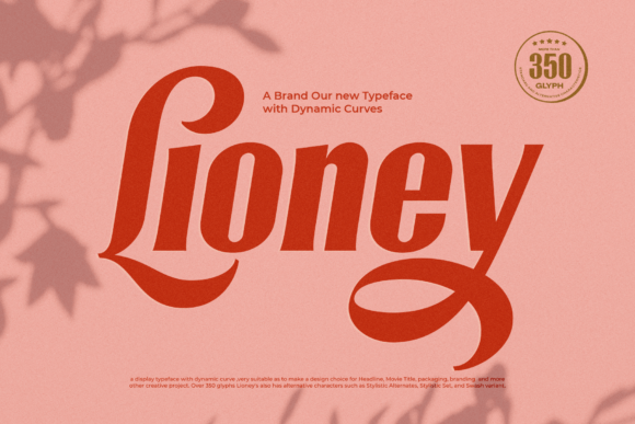 Using Lioney Oblique for Modern Display Typography on the Web