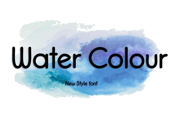 Water Colour Font Review: A Delicate Display Typeface for Fresh Branding