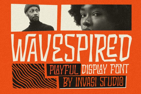 Wavespired Font: Retro Charm for Modern Branding